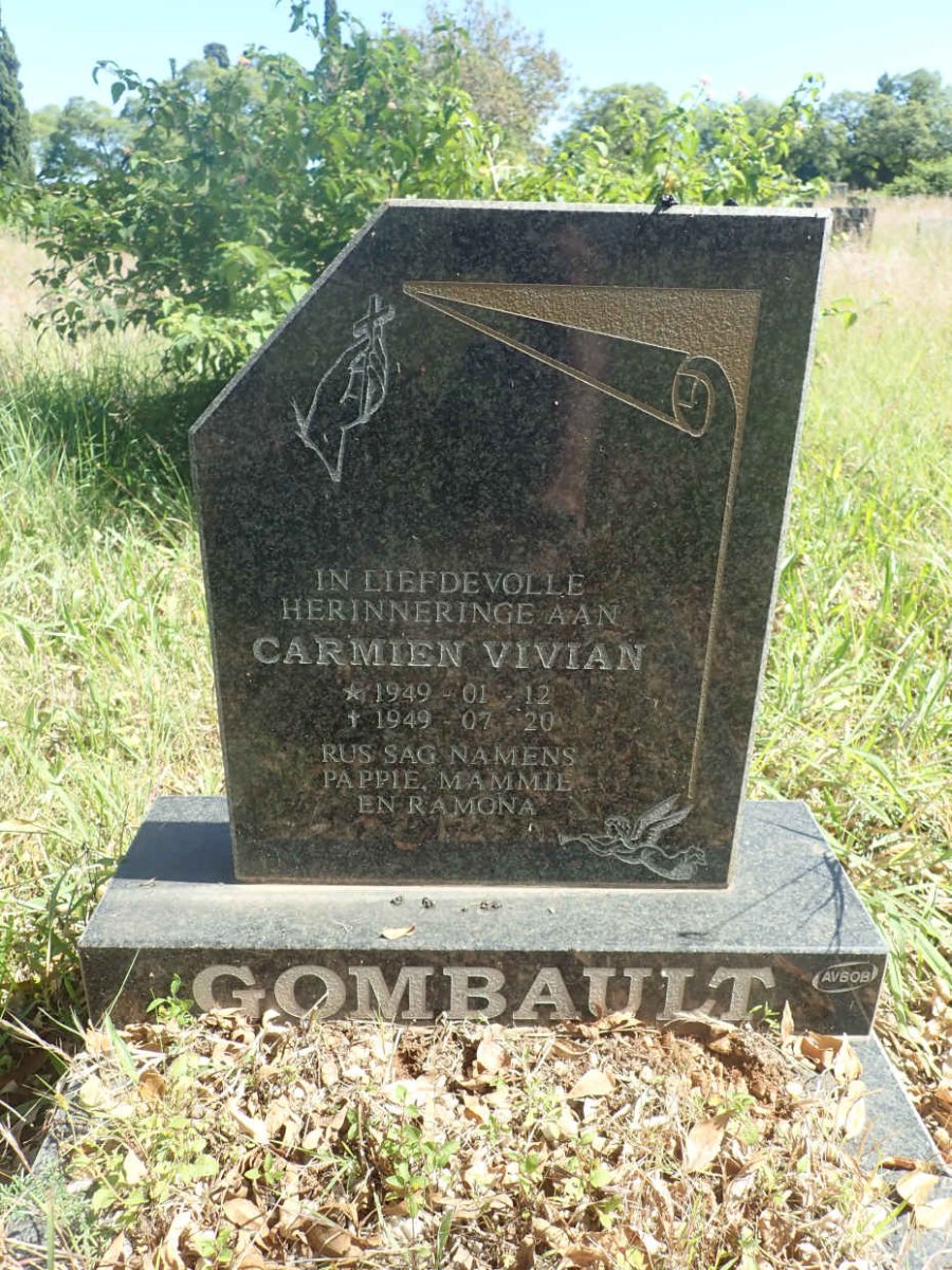 GOMBAULT Carmien Vivian 1949-1949