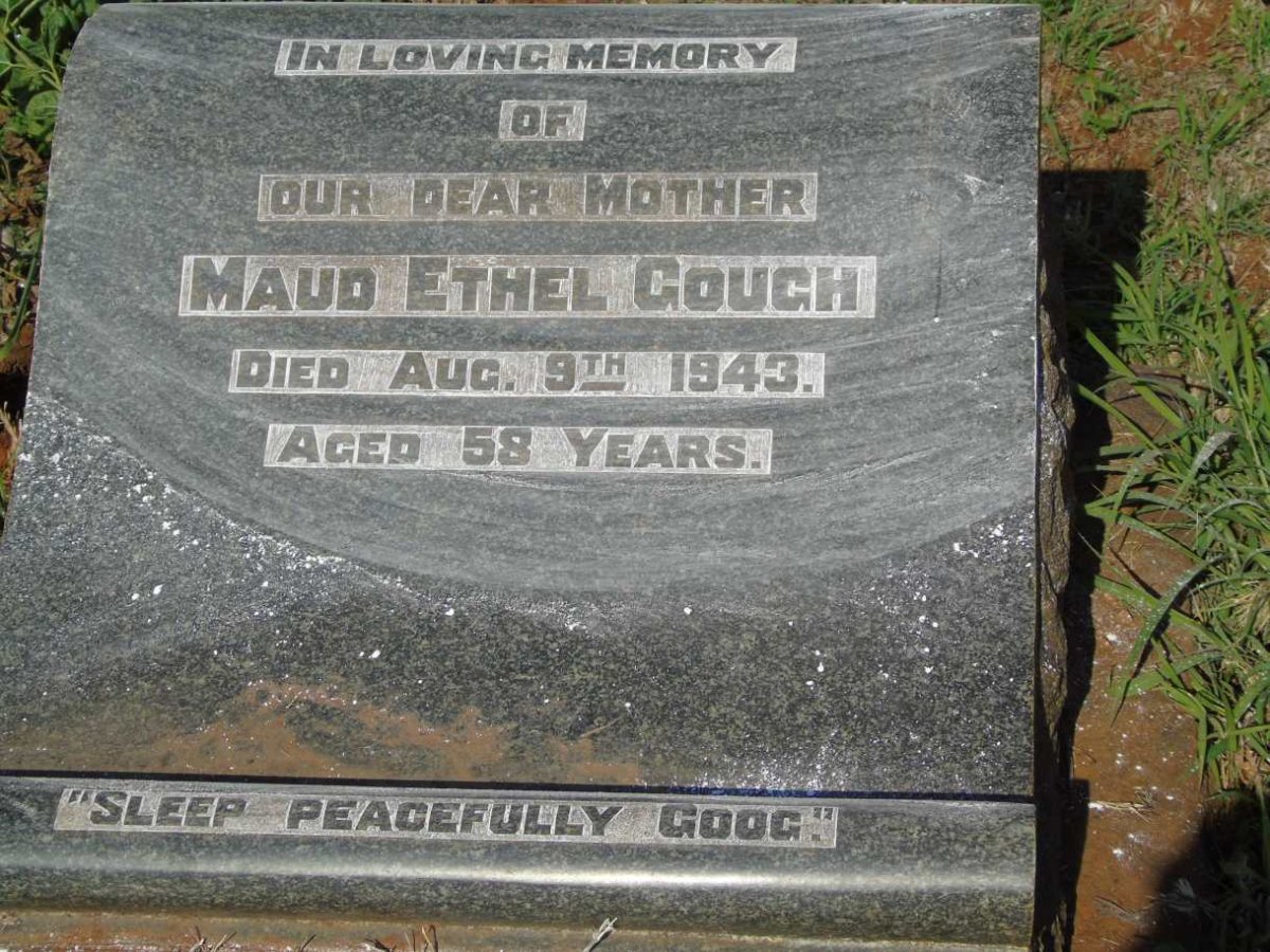 GOUGH Maud Ethel -1943