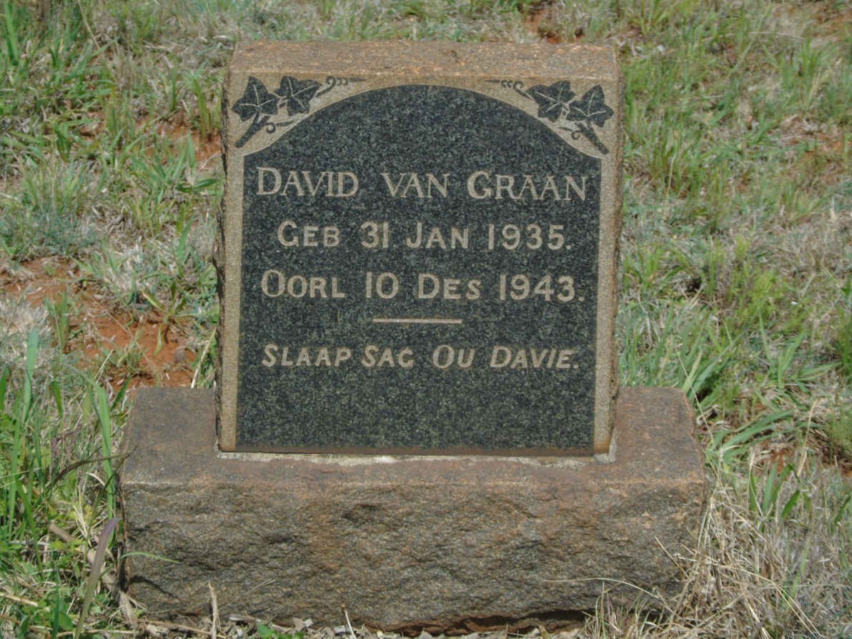 GRAAN David, van 1935-1943