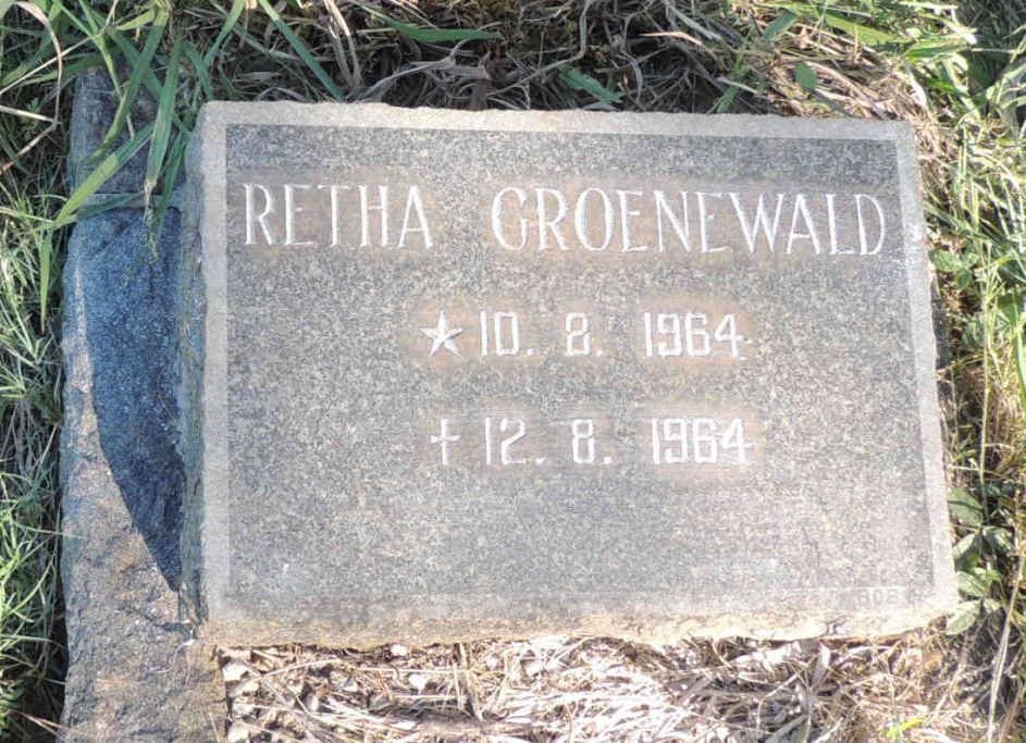 GROENEWALD Retha 1964-1964