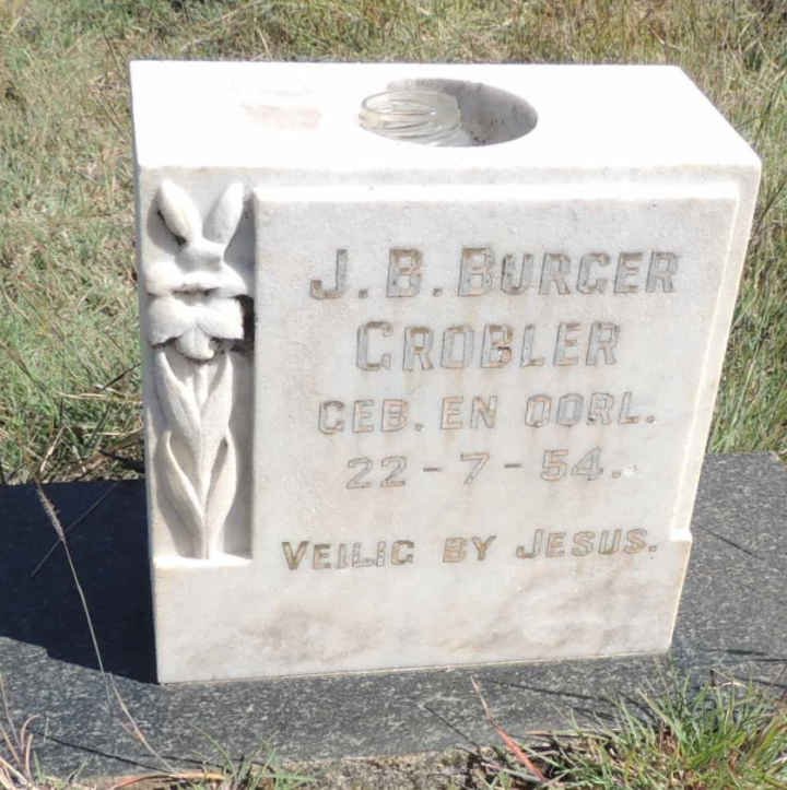 GROBLER J.B. 1954-1954