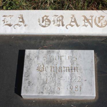 GRANGE Andries Benjamin, la 1922-1981 &amp; Retsch STEYN 1929-2015