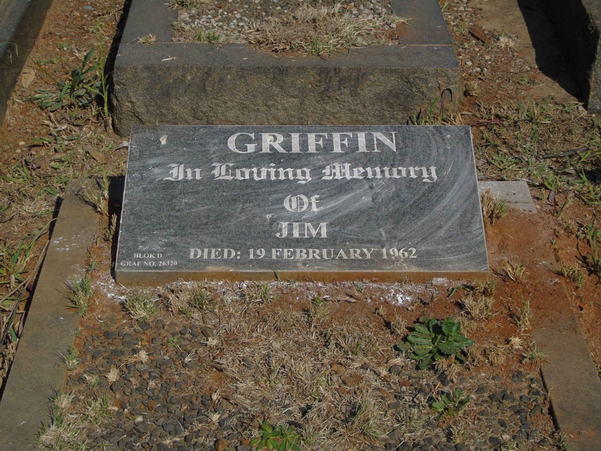 GRIFFIN Jim -1962