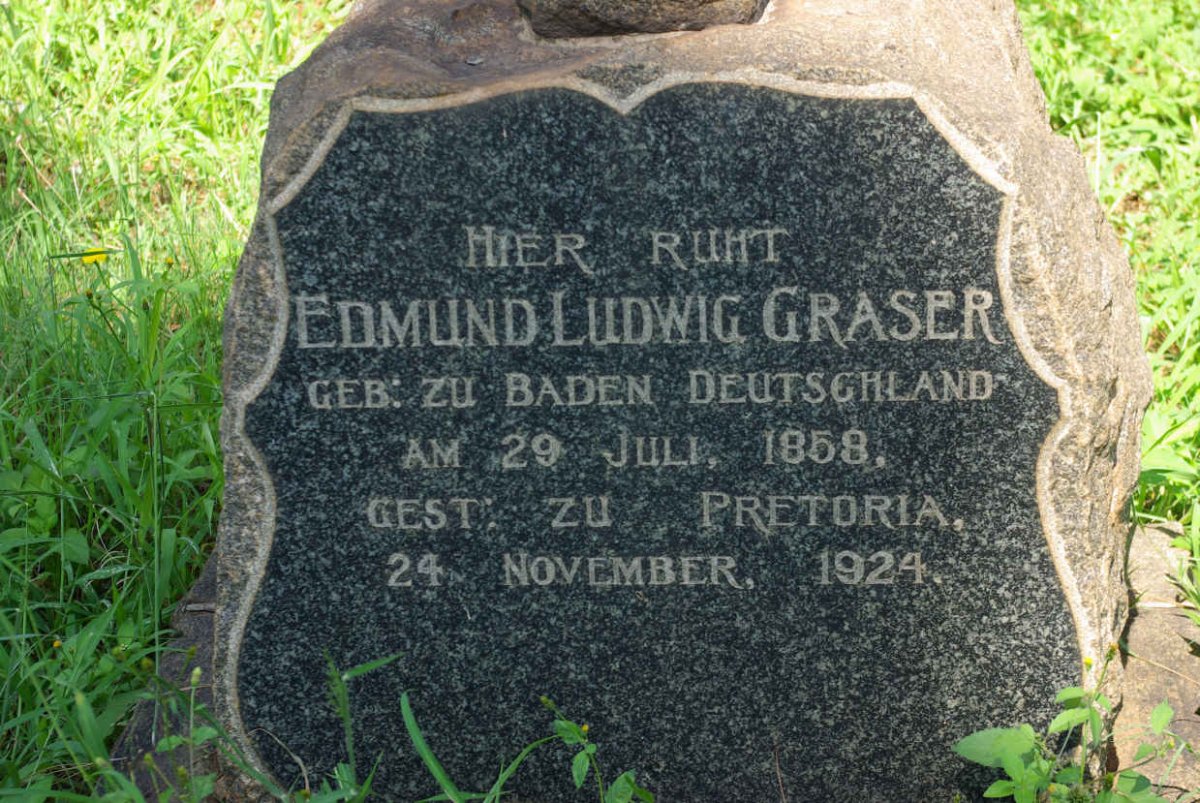 GRASER Edmund Ludwig 1858-1924