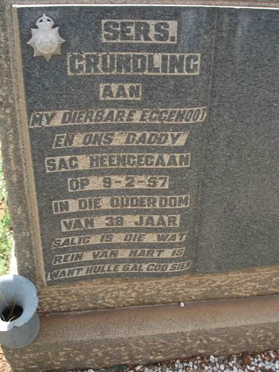 GRUNDLING -1957