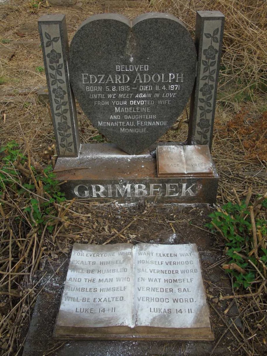 GRIMBEEK Edzard Adolph 1915-1971