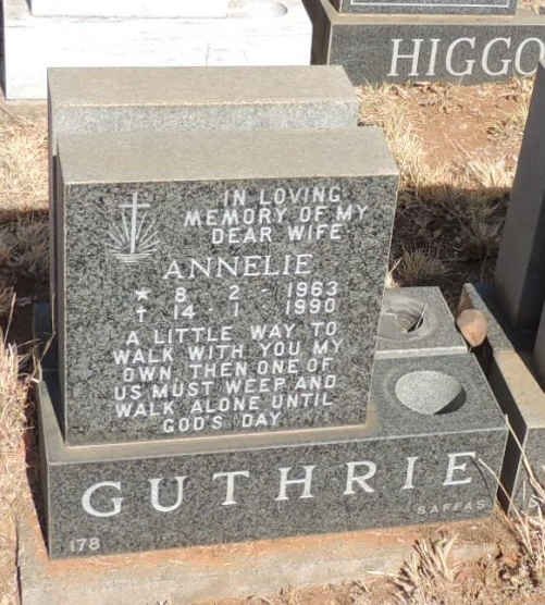 GUTHRIE Annelie 1963-1990