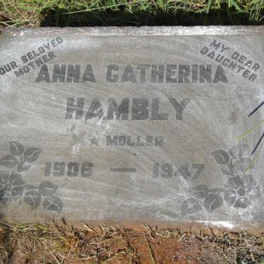 HAMBLY Anna Catherina nee MOLLER 1906-1947
