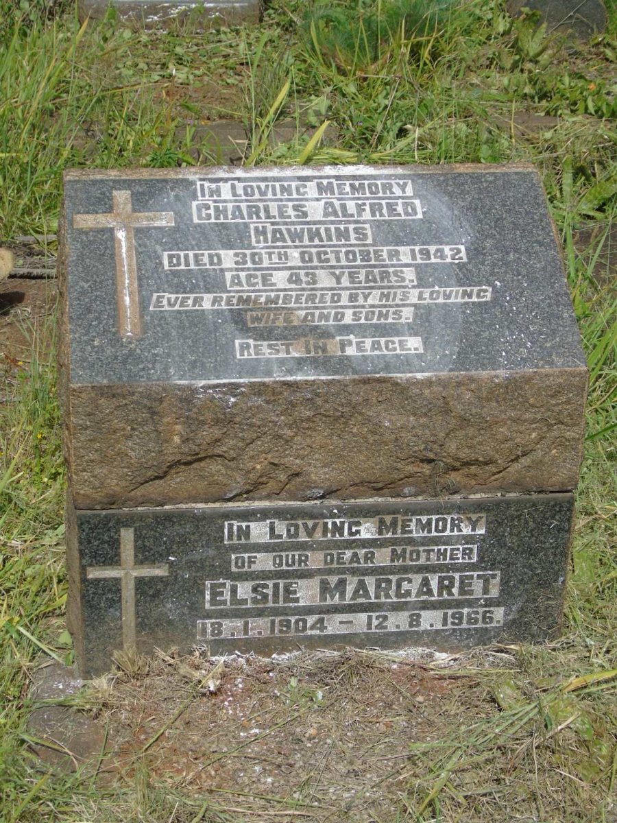 HAWKINS Charles Alfred -1942 & Elsie Margaret 1904-1966