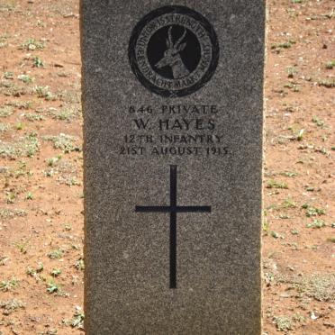 HAYES W. -1915