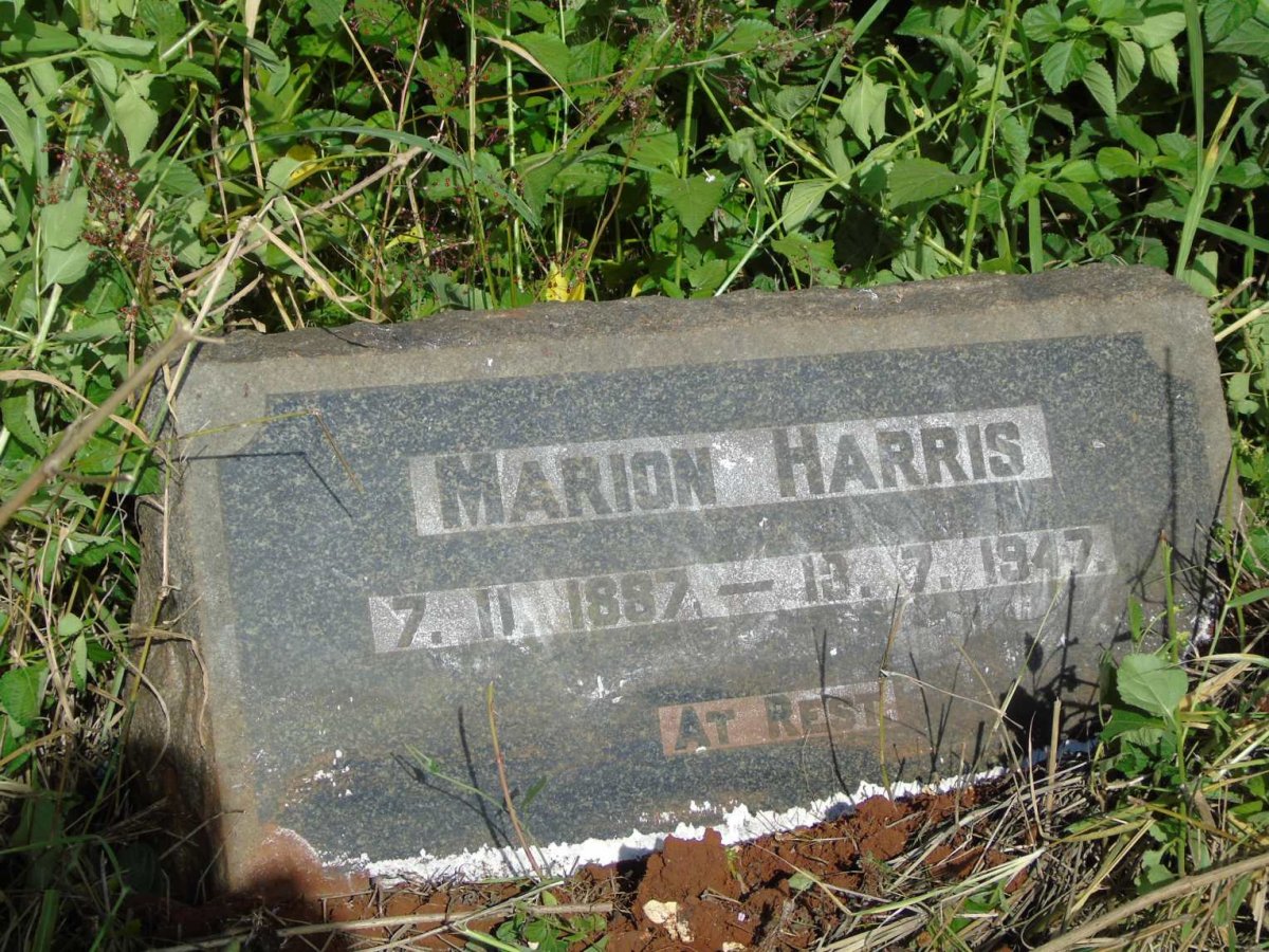 HARRIS Marion 1887-1947