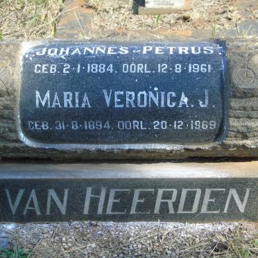 HEERDEN Maria Veronica J., van 1894-1969