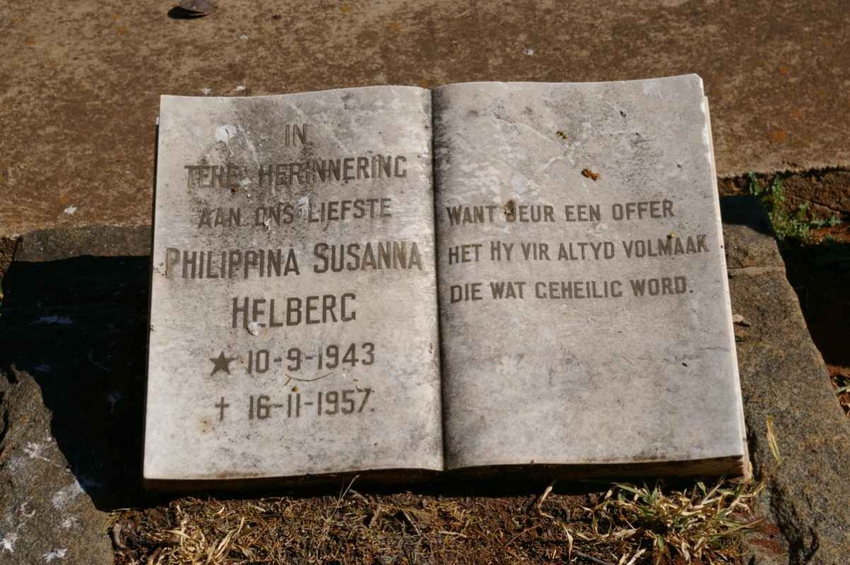 HELBERG Philipina Susanna 1943-1957