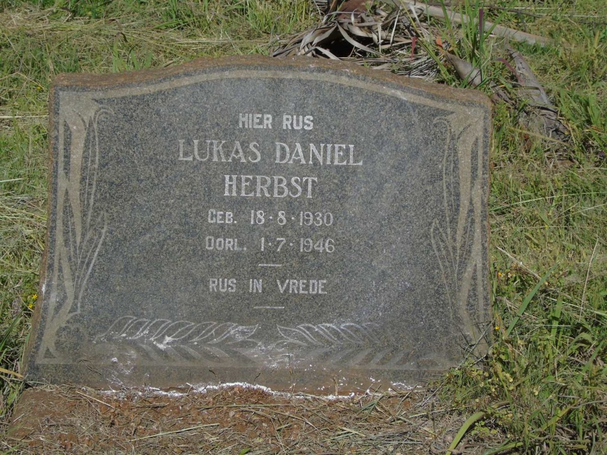 HERBST Lucas Daniel 1930-1946