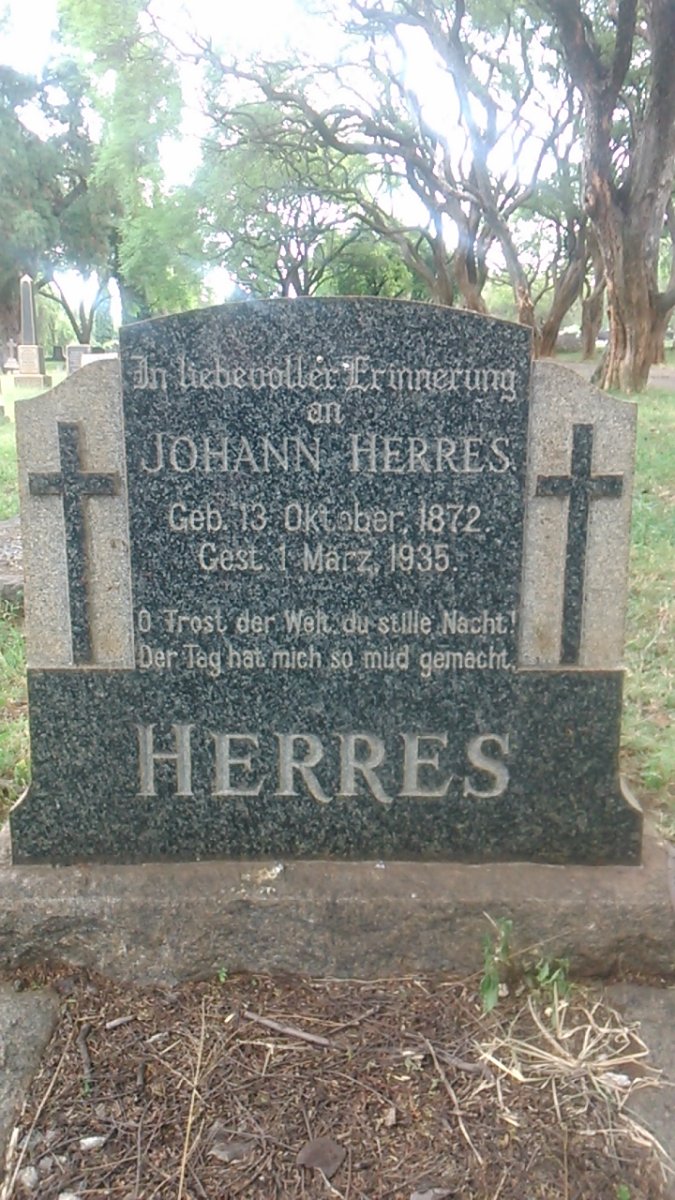 HERRES Johann 1872-1935