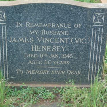 HENESEY James Vincent -1945