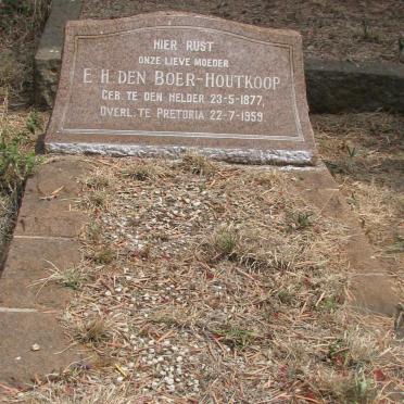 HOUTKOOP E.H., DEN BOER 1877-1959