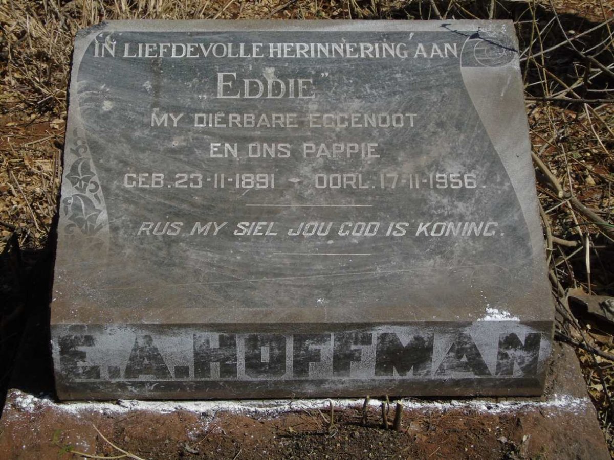 HOFFMAN E.A. 1891-1956
