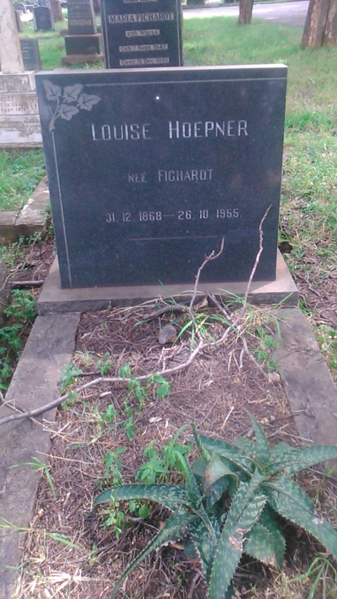 HOEPNER Louise nee FICHARDT 1868-1955