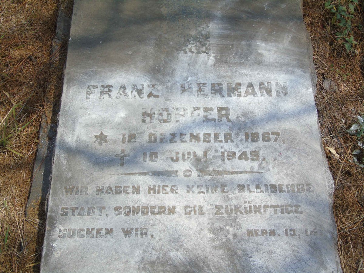 HOPFER Franz Hermann 1867-1945