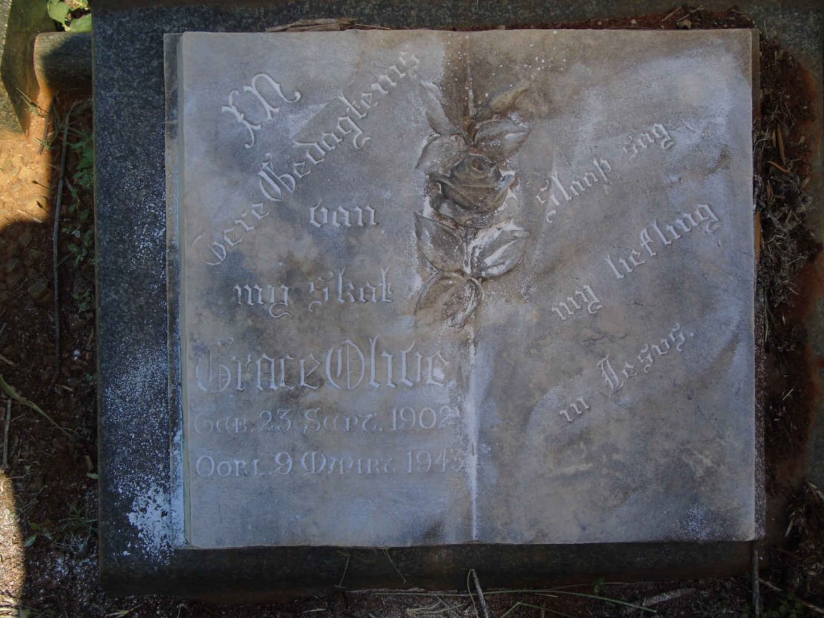 HORAK Attie & Louisa Sophia -1961 :: HORAK Grace Olive 1902-1943 _2