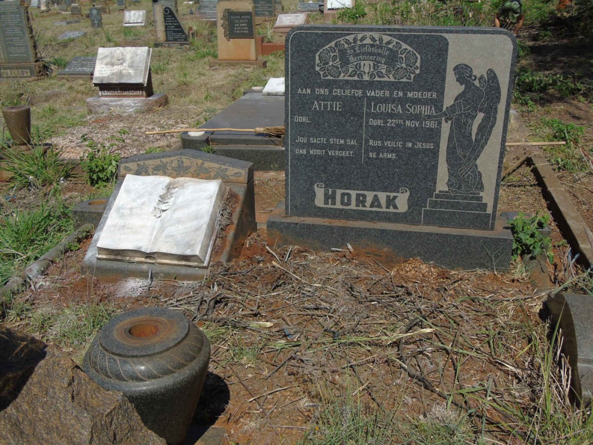 HORAK Attie & Louisa Sophia -1961 :: HORAK Grace Olive 1902-1943 _1