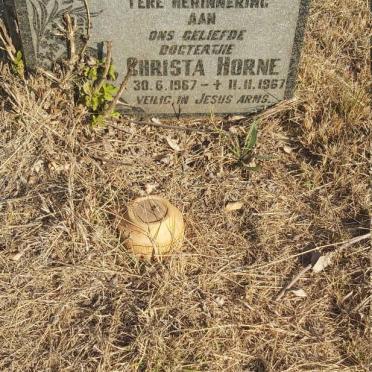 HORNE Christa 1967-1967