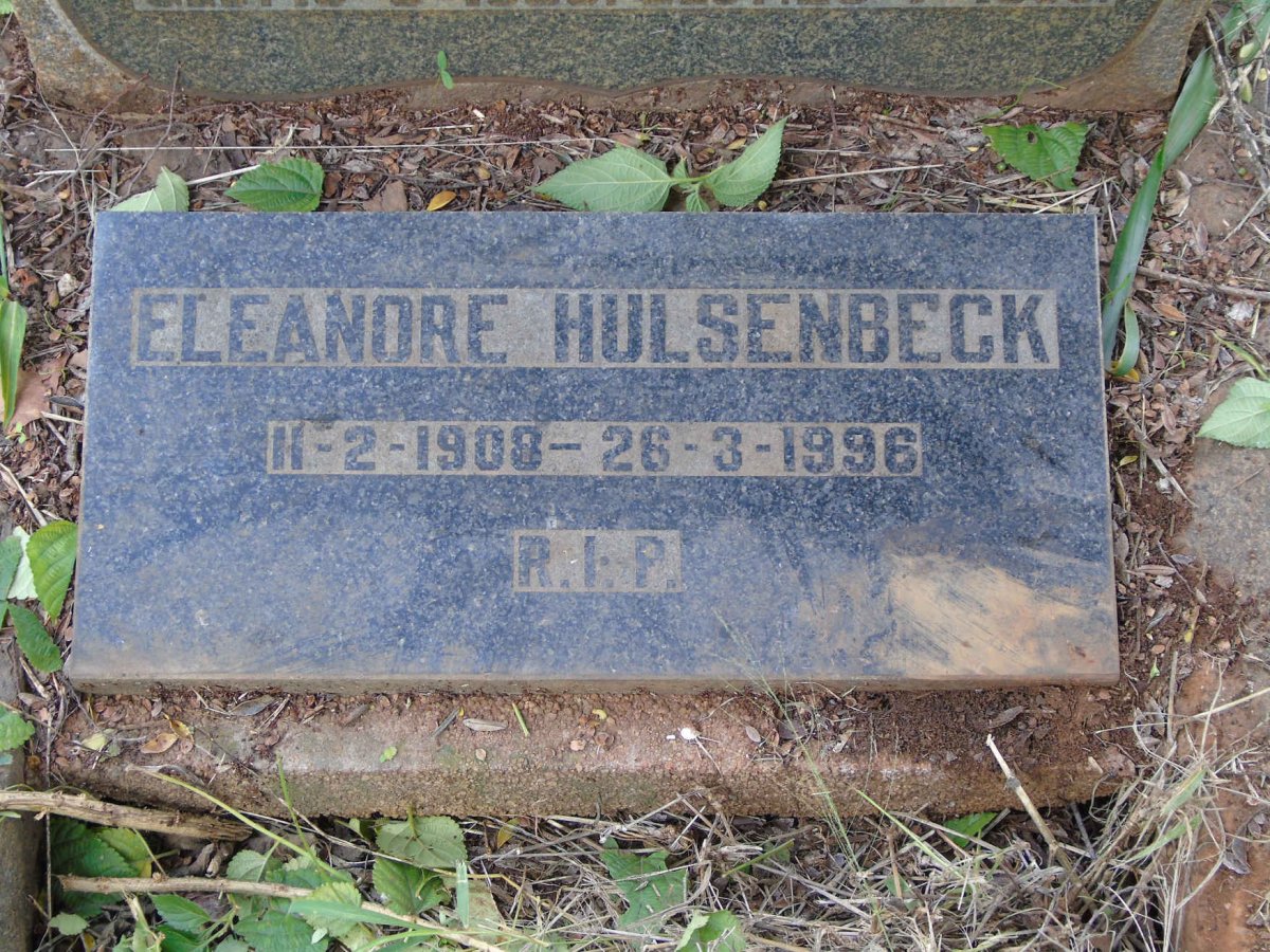 HULSENBECK Eleanore 1908-1996