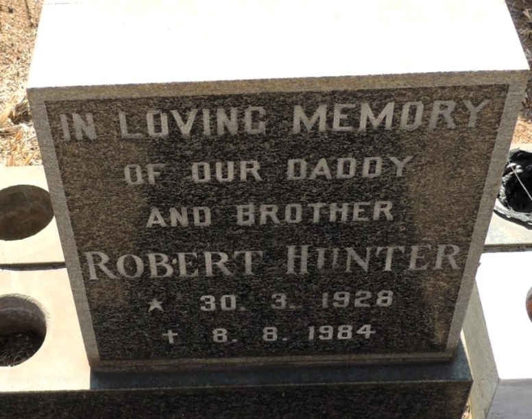 HUNTER Robert 1928-1984