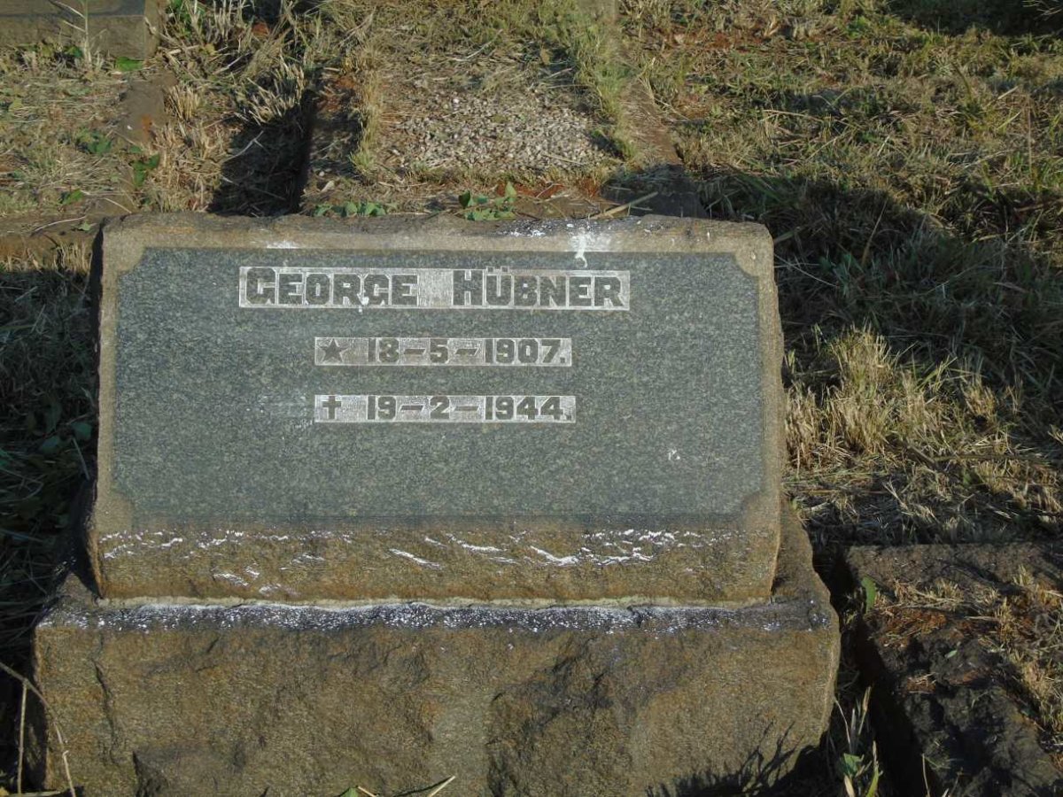 HUBNER George 1907-1944