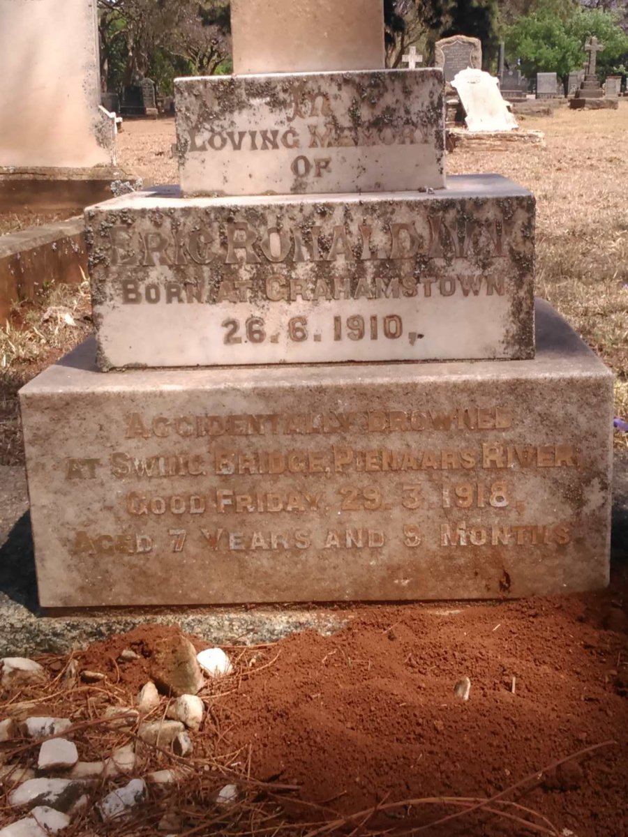 IVY Eric Ronald 1910-1918