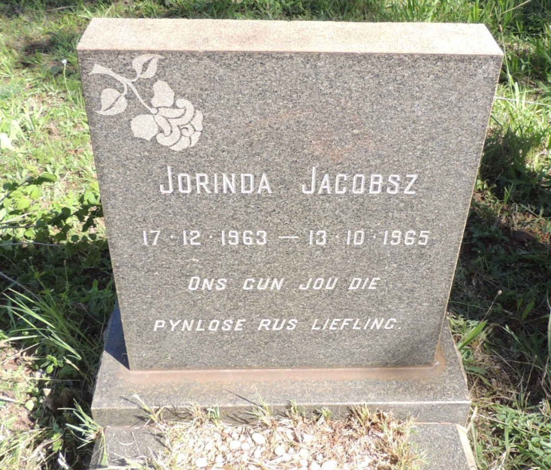 JACOBSZ Jorinda 1963-1965