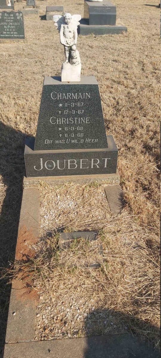 JOUBERT Charmain 1967-1967 :: JOUBERT Christine 1968-1968