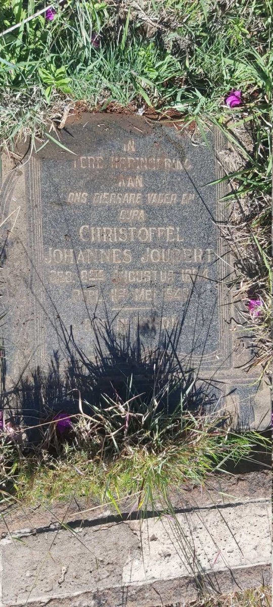 JOUBERT Christoffel Johannes 1864-194?