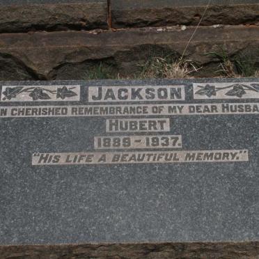 JACKSON Hubert 1889-1937