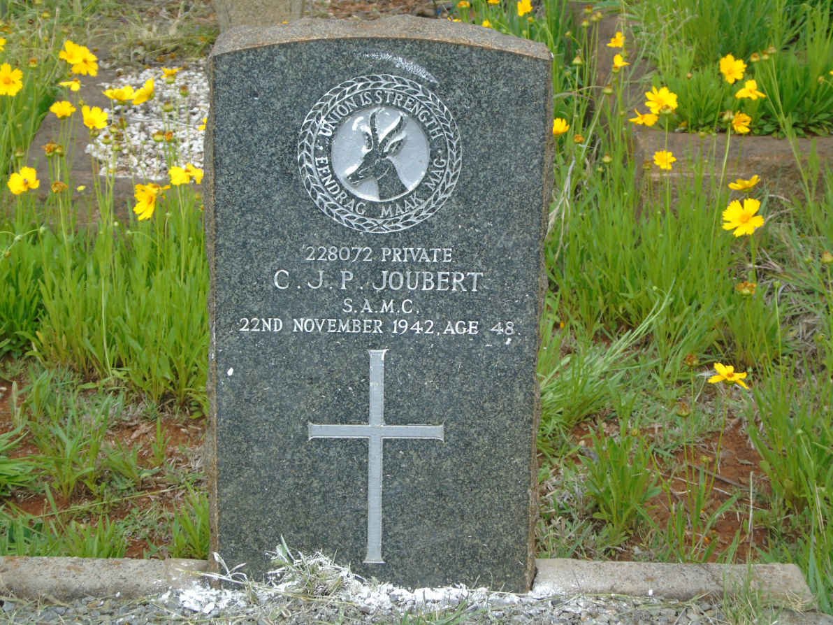 JOUBERT C.J.P. -1942