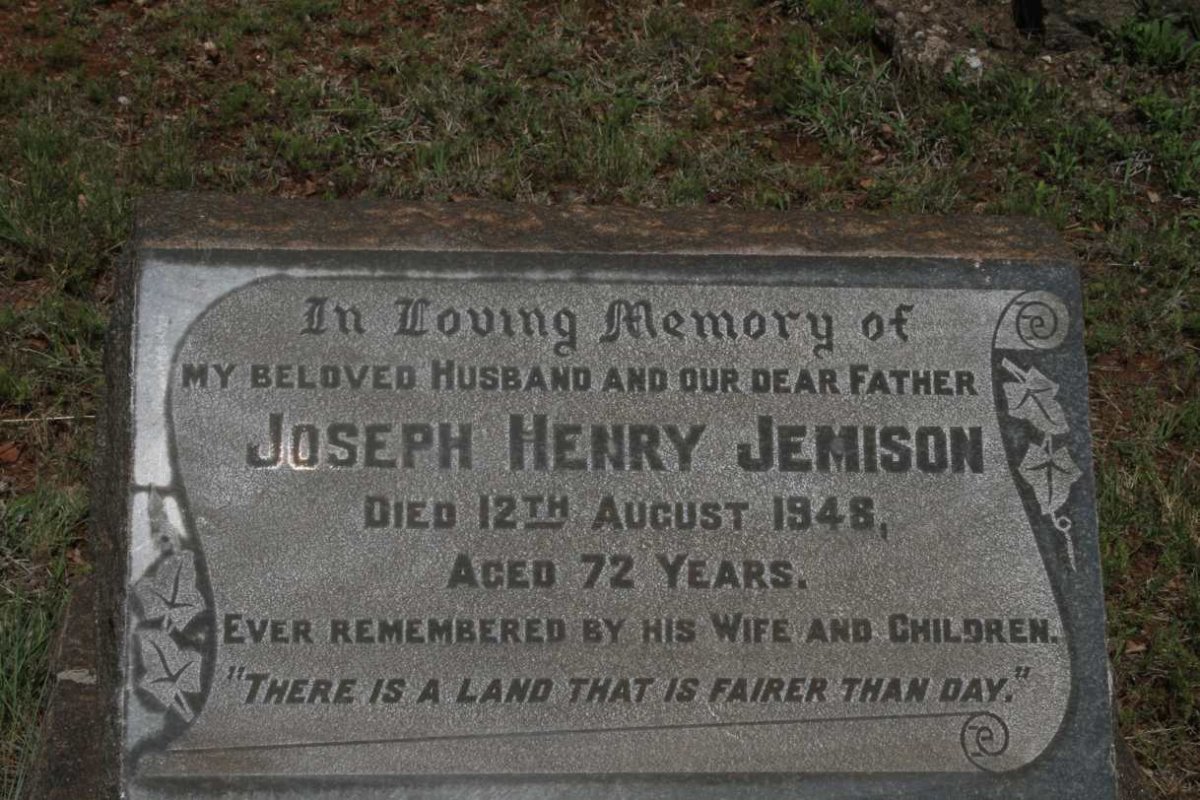 JEMISON Joseph Henry -1948