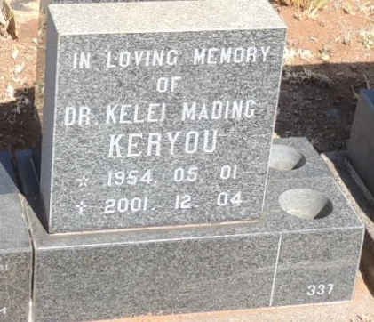 KERYOU Kelei Mading 1954-2001