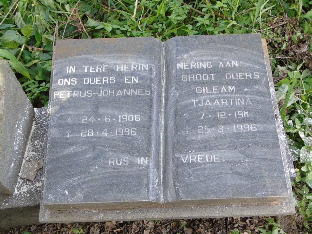 KEMP Petrus Johannes 1906-1996 &amp; Gileam Tjaartina 1911-1996 _2