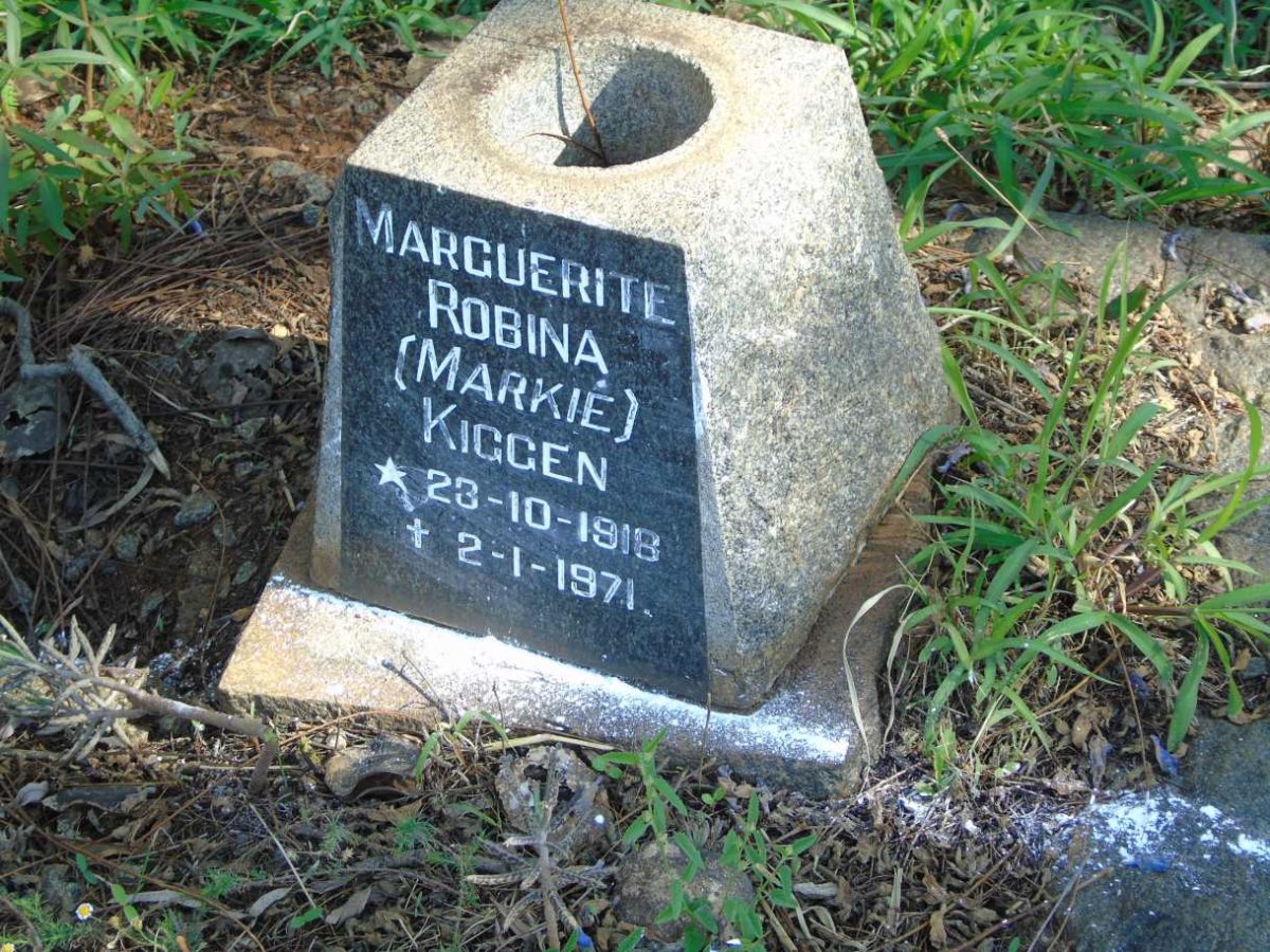 KIGGEN Marguerite Robina 1918-1971