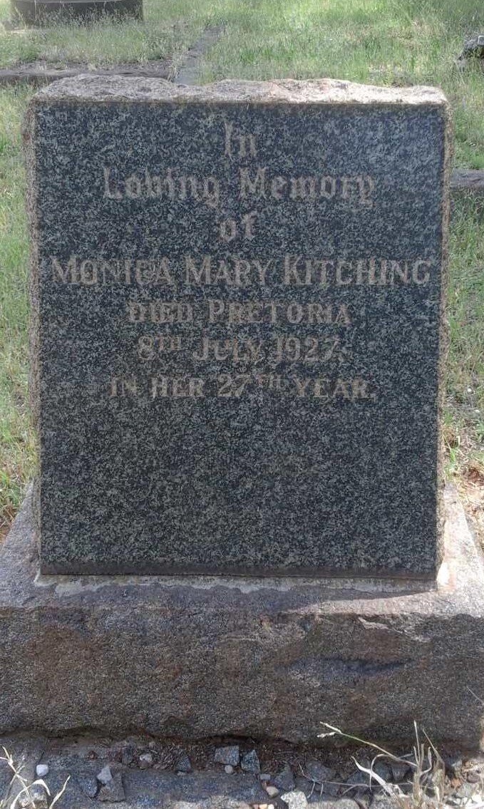 KITCHING Monica Mary -1927
