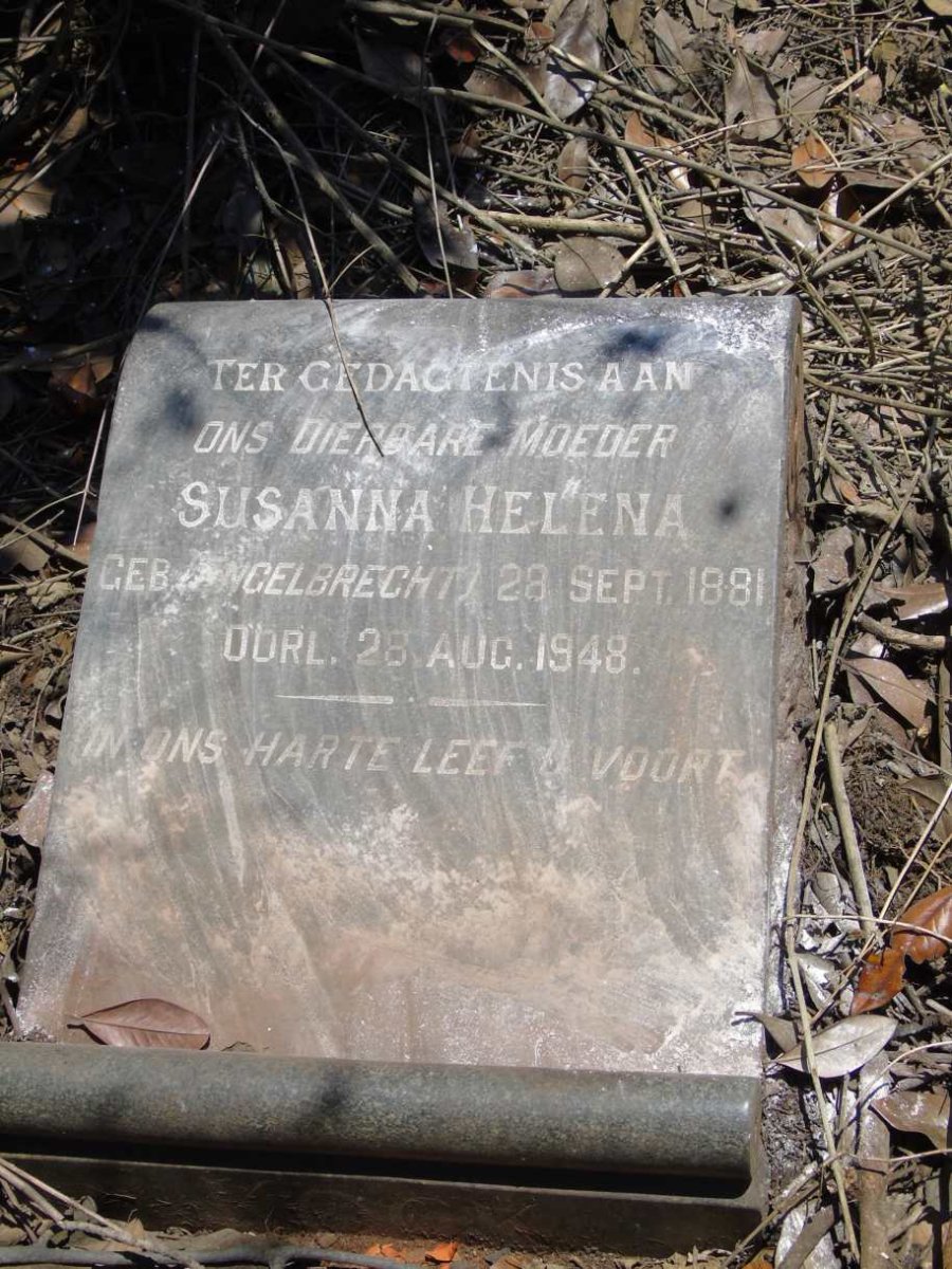 KOCK Susanna Helena nee ENGELBRECHT 1881-1948