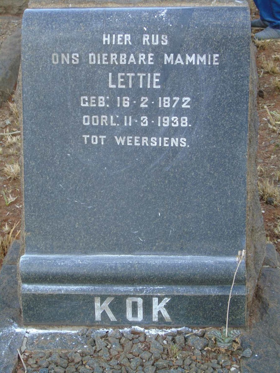 KOK Lettie 1872-1938