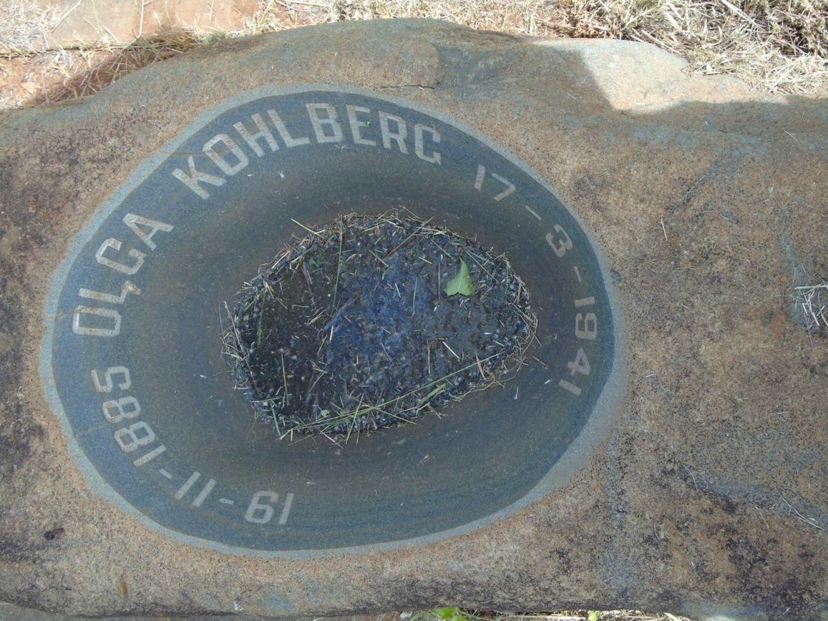 KOHLBERG Olga 1885-1941