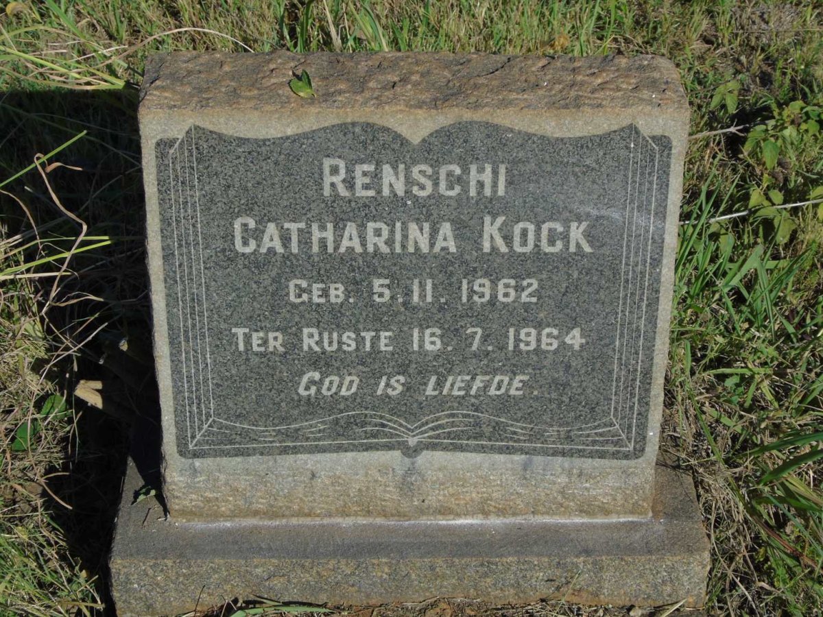 KOCK Renschi Catharina 1962-1964