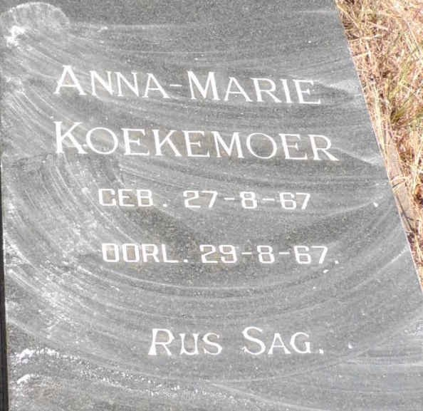 KOEKEMOER Anna-Marie 1967-1967