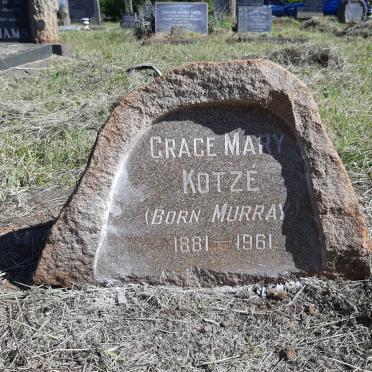 KOTZÉ Grace Mary nee MURRAY 1881-1961