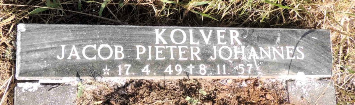 KOLVER Jacob Pieter Johannes 1949-1957