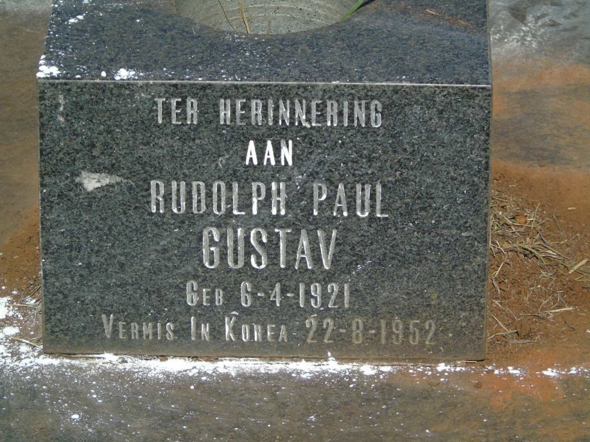KOTZENBERG Rudolph Paul Gustav 1921-1952