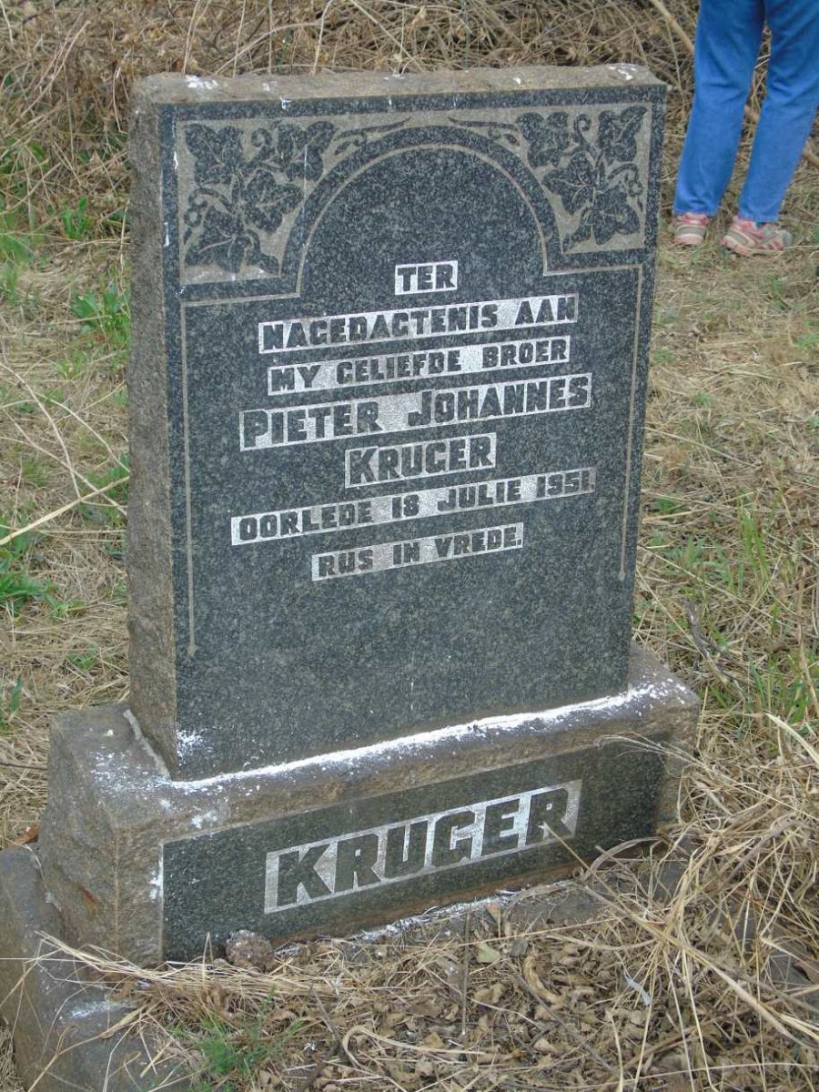 KRUGER Pieter Johannes -1951